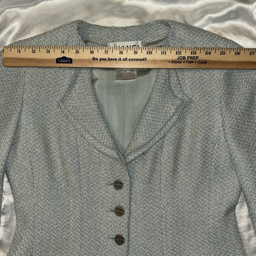 Chanel Blue & silver Stunning Jacket - Picture 10 of 13